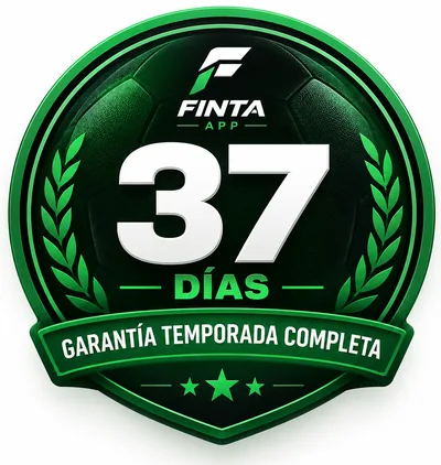 Sello Garantía Temporada Completa de FINTA APP · 37 días